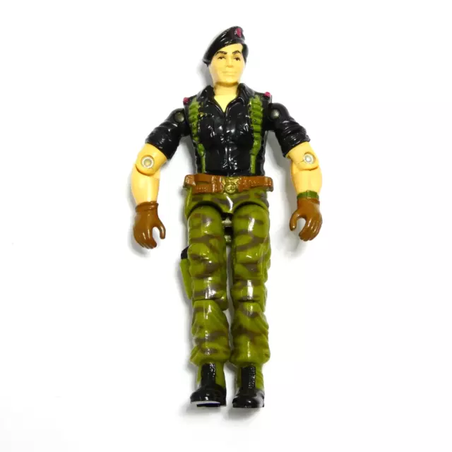 Gi Joe Flint V1 Figurine 1985 Ninja Cobra Vintage Action Force Collection