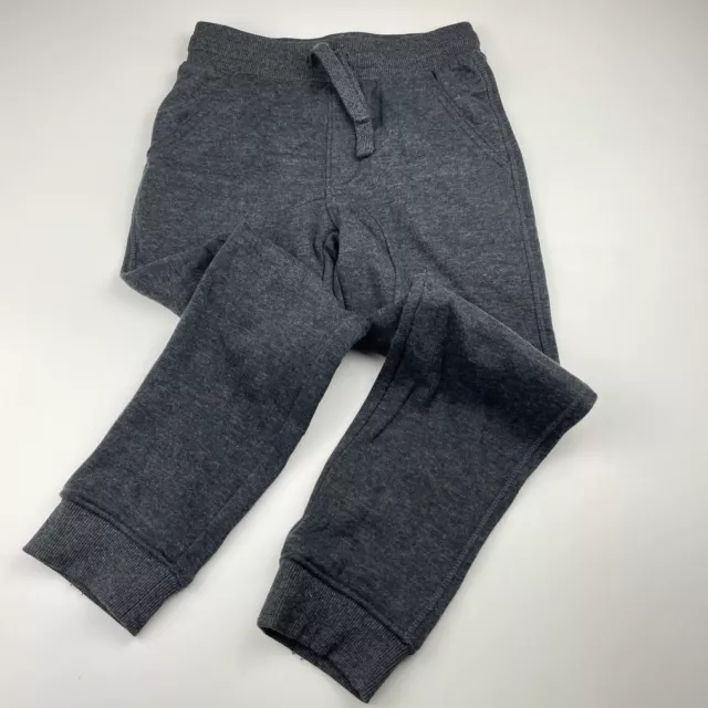 Boys size 7, Target, grey fleece lined track pants, elasticated, EUC