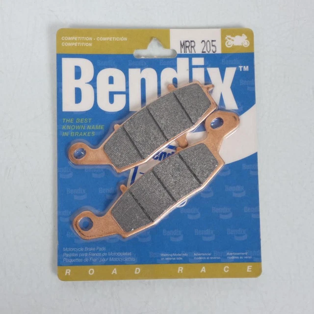 Plaquette de frein BENDIX pour moto Kawasaki 750 ZR Zephyr 1996-1999 AVD MRR205