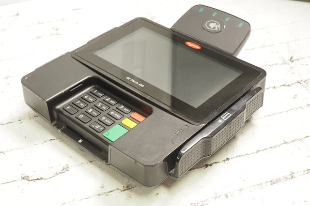 LOT DE 10 Ingenico ISC Touch 480 Pay Terminal & Puissance Supply W ...