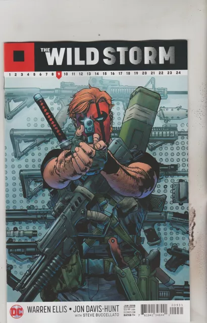Dc Comics Wild Storm #9 Januar 2018 Hitch Variante 1. Druck Nm