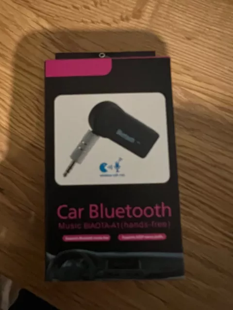 Wireless Bluetooth Receiver Car Stereo Music 3.5mm Adapter AUX MP3