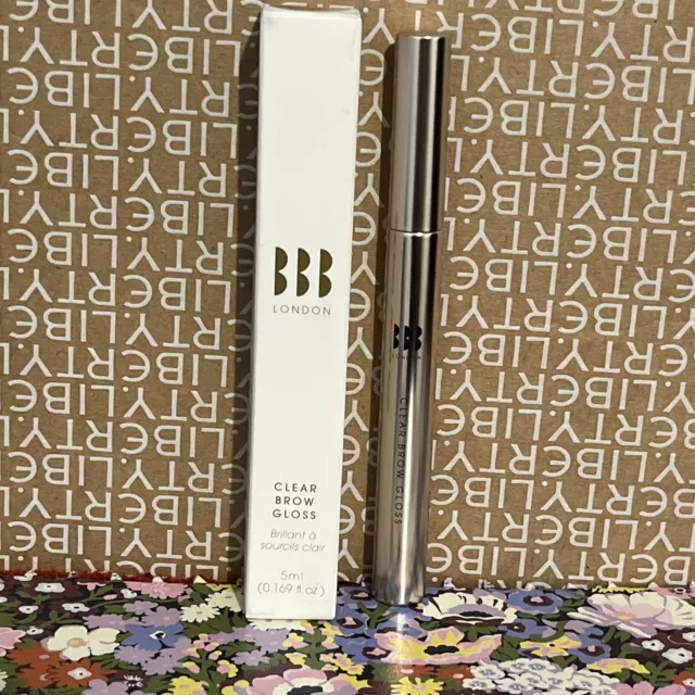 BBB London Clear Brow Gloss - 5ml - Brand New, Unopened & Boxed