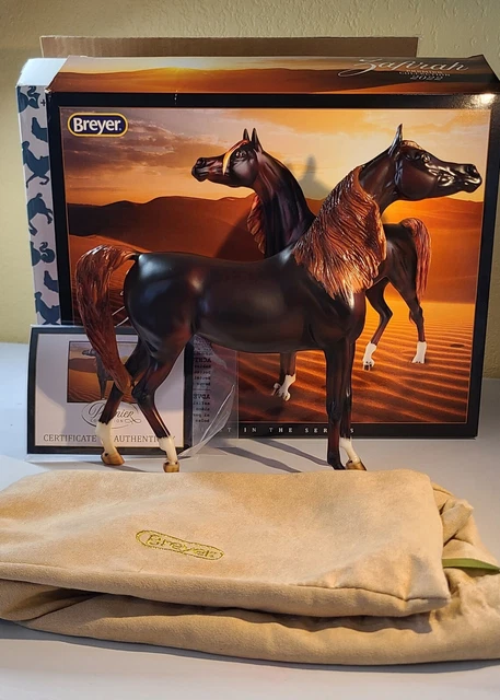 Breyer Premier Club Zafirah, with box, bag, and COA