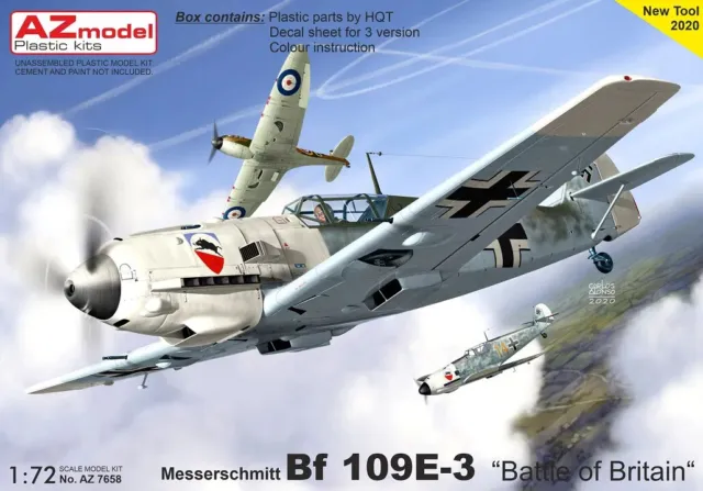AZ Messerschmitt Bf 109E-3 "Battle of Britain" 7658-1/72