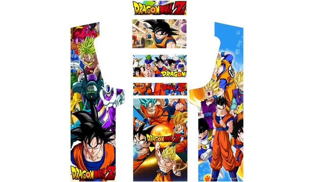 Stickers DBZ pour Borne d'Arcade MAME ou EURO