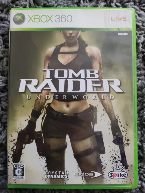 Tomb Raider Underworld Japanese Xbox 360