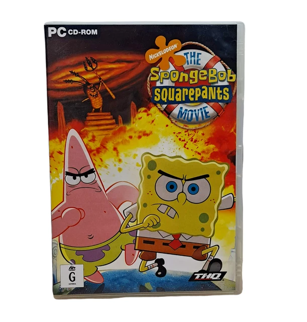 THE SPONGEBOB SQUAREPANTS Movie Nickelodeon PC CDROM Game 2004 FREE