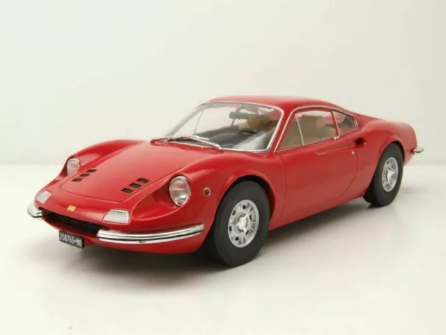 Ferrari Dino 246 GT rot 1969 - 1:18 MCG