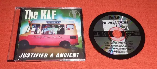 The Klf 5 Track Rare Us Maxi Cd Single - Justified & Ancient - 1992 Us Issue