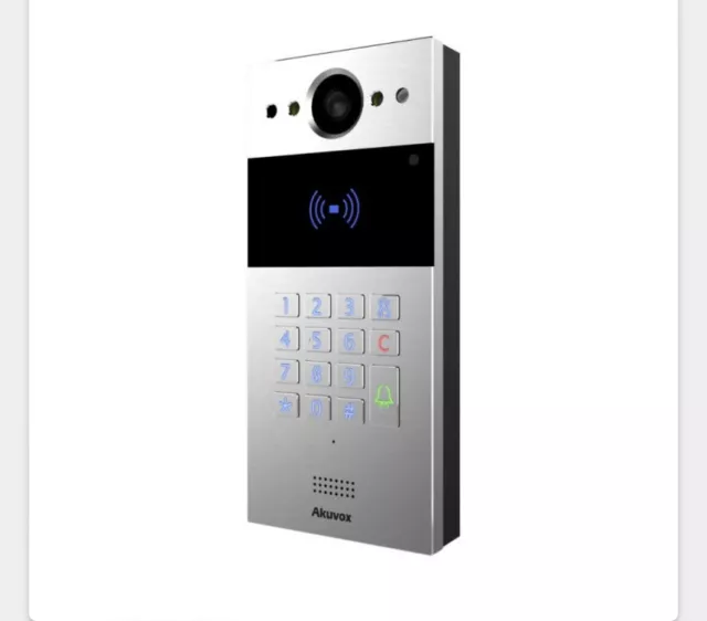 Akuvox AK-R20- Vandal-resistant surface IP video door entry system