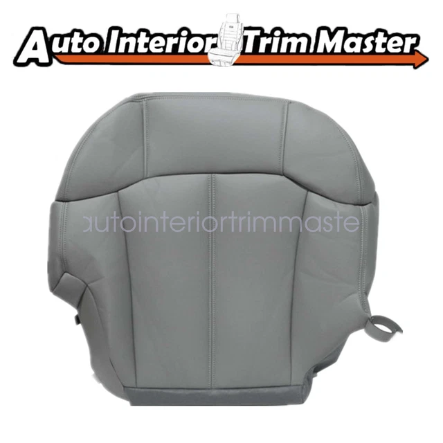 For 1999 2000 2001 2002 Chevy Silverado Tahoe Passenger Lower Seat Cover Gray For 1999 2000 2001 2002 Chevy Silverado Tahoe Passenger Lower Seat Cover Gray