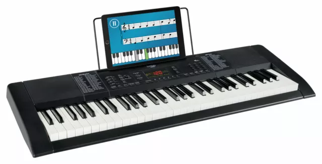 Clavier Piano Numerique Electrique Synthetiseur 61 Touches 300 Sons LCD Noir