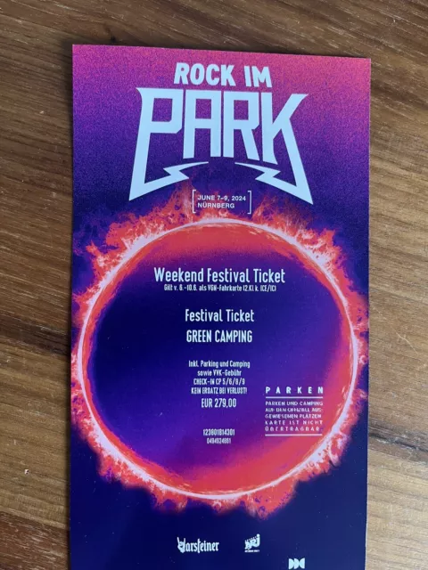 Rock im Park Ticket