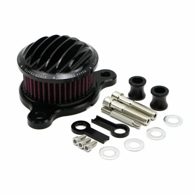 Motorcycle Air Cleaner Intake Filter System Kit for Harley XL883/1200 Sportster 3