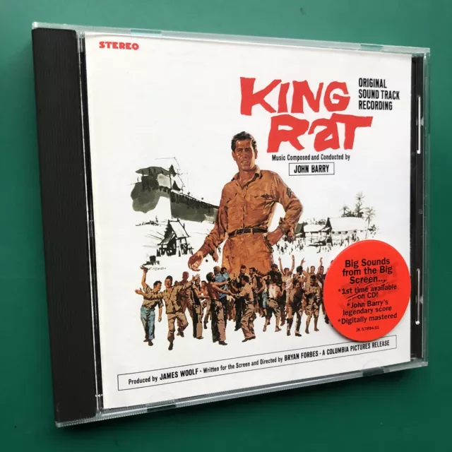 John Barry KING RAT Film Soundtrack Score OST CD George Segal, James Fox USA NM