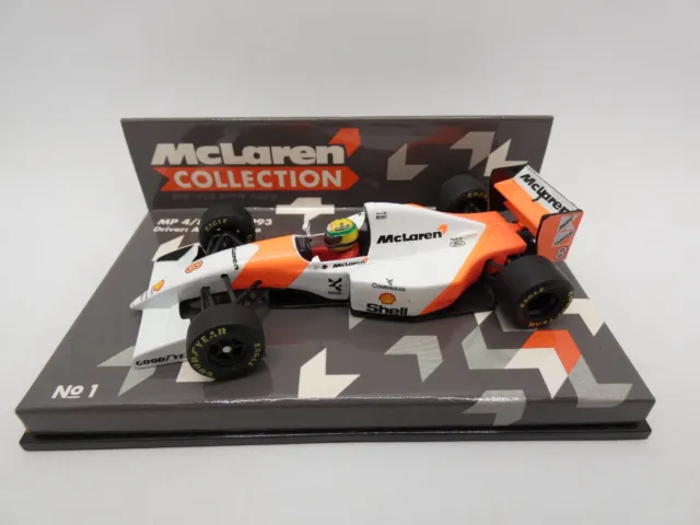 Mclaren Ford MP4/8 Ayrton Senna #8 1993 1/43 MINICHAMPS F1 Fórmula 1