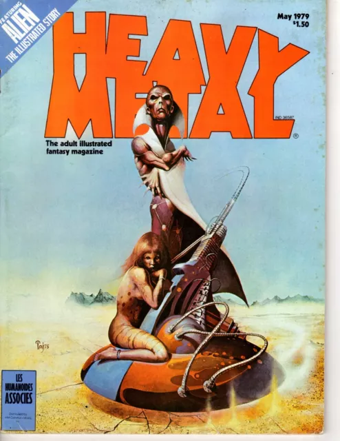 Heavy Metal Vol. 3, # 1 (FN 6.0) May 1979.