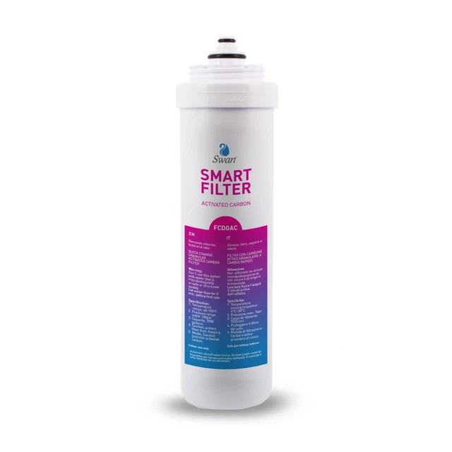 Cartouche filtre à eau charbon actif pour filtre sous évier FT Line 3