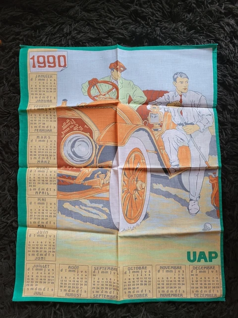 Torchon calendrer de 1985 | Torchon, Calendrer, Vente de vetement