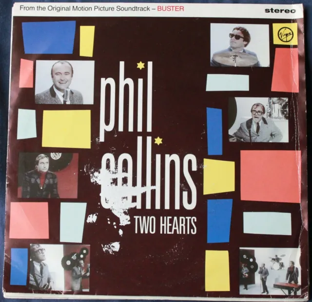 Pop PHIL COLLINS 7": Two Hearts
