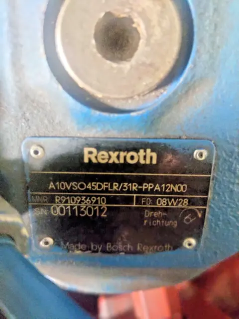 Rexroth A10VSO45DFLR/31R-PPA12N00 Axial Piston Pump