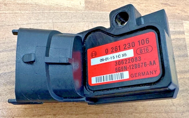 ✅ Genuine Volvo XC90 D5 Boost / Air Pressure Sensor 30622083 Bosch 0 261 230 106