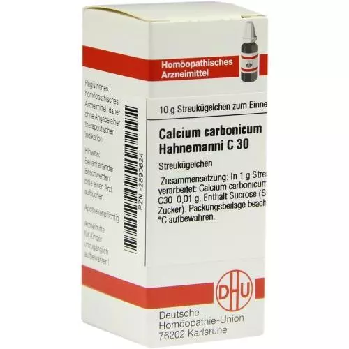 CALCIUM CARBONICUM C 30 Globuli Hahnemanni 10g PZN 2890624