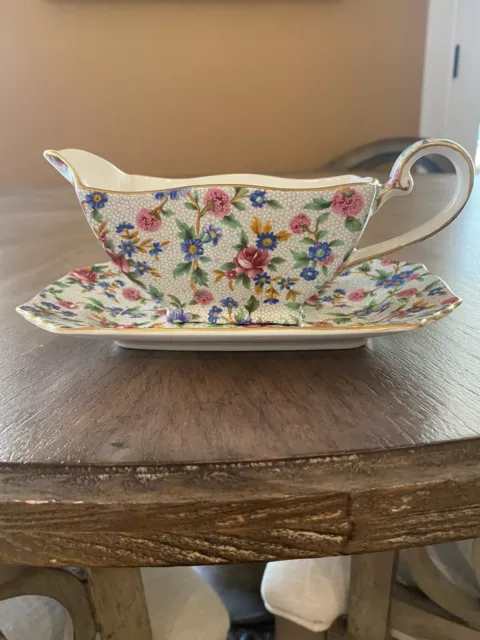 Royal Winton - Grimwades  - Gravy or Sauce Boat - in Welbeck - Circa 1995 D