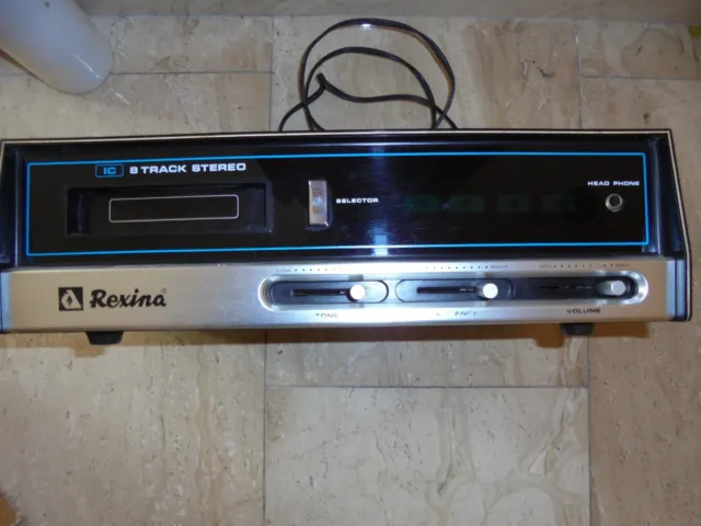  Stereo 8 Rexina HS-550 - MADE IN JAPAN FUNZIONANTE