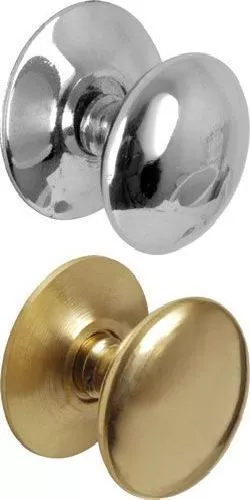 In 4 sizes BRASS CHROME VICTORIAN CUPBOARD CABINET DRAWER DOOR PULL KNOBS HANDLE