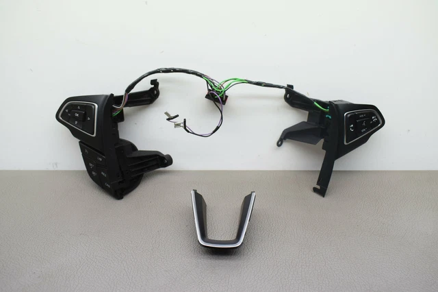 Bouton De Volant Multifonction Pour Ford Focus / Kuga 2012-2015 - Commutateur Volume Audio, Bouton OK | Remplacement Direct, Installation Facile