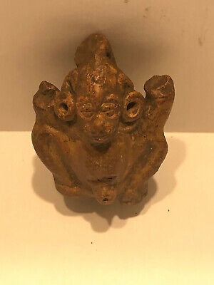 Authentic Pre Columbian Monkey Effigy Mayan Classic Period 3