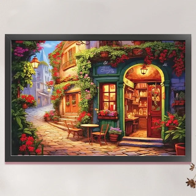 Full Embroidery Eco-cotton Thread 11CT Printed Still Life Cross Stitch 70x50cm