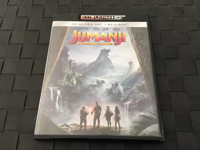 Blu Ray 4K - Jumanji Bienvenue Dans La Jungle - Neuf