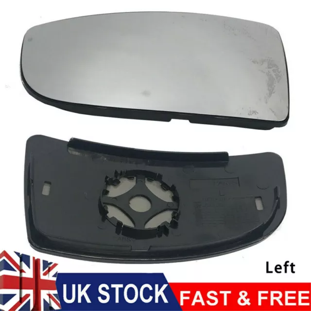 For Ford Transit Mk8 2014 On Passenger Side Door Wing Mirror Glass Lower Plate