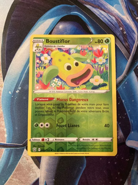 Pokemon Card Boustiflor REVERSE 002/163 - EB05 Combat Styles