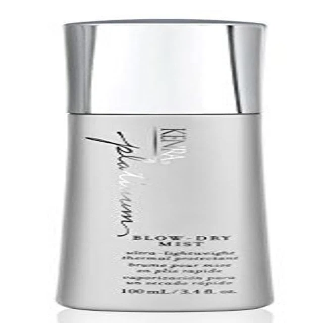 Kenra Platinum Blow-Dry Mist | Ultra-Lightweight 3.4 Fl Oz (Pack of 1), Clear