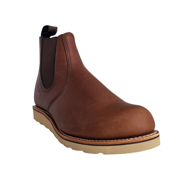 RED WING CLASS Chelsea Boots (3190) in Amber Men's Size 9.5 D (FACTORY ...