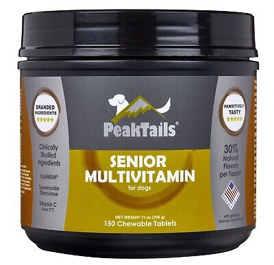 PeakTails Senior Multivitamin