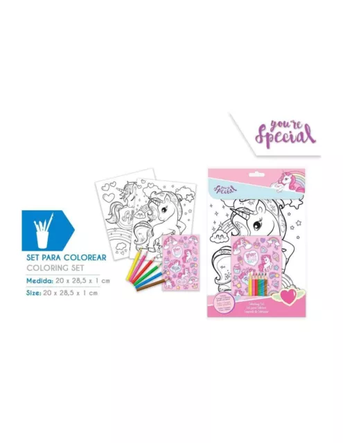 Maxi Set da colorare Stitch Scatola 86cm con timbri 60 colori stickers album