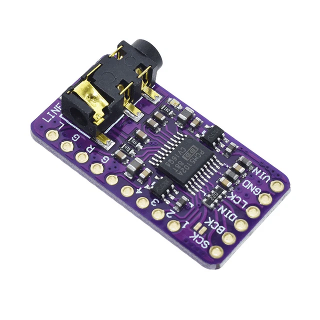 GY-PCM5102 DECODER SOUND Card Board I2S IIS Interface for Arduino ...