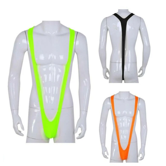 SEXY MEN'S MANKINI Swimsuit Thong Sling Shot Underwear Lingerie Bikini