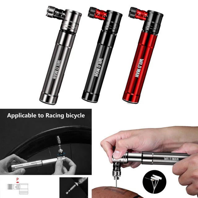 Lightweight Mini Portable Air Pump Inflator for Bike Tire Sports Balls Camping