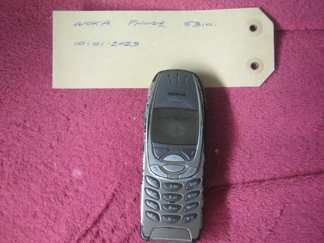 Nokia 6310i Locked on 02 (Used) Mobile Phone - Silver (Ref 10-01-2023)