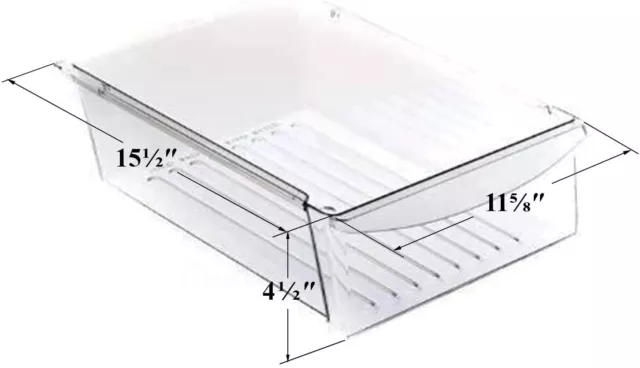 Deli Drawer Compatible with Frigidaire Refrigerator  240530811 2