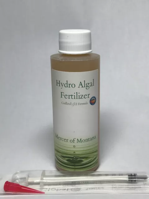 Engrais Hydro Algal - Formule Guillard's f/2 - Bouteille de 4,0 oz