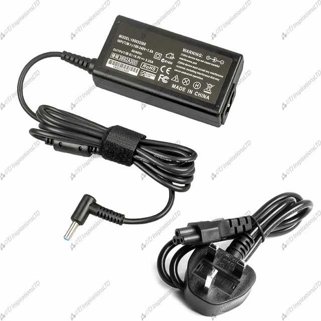 Chargeur Alimentation 65W Pour HP 15-dw0105nf / Dw2005nf / Dw2003nf - Tension 19.5V - Neuf