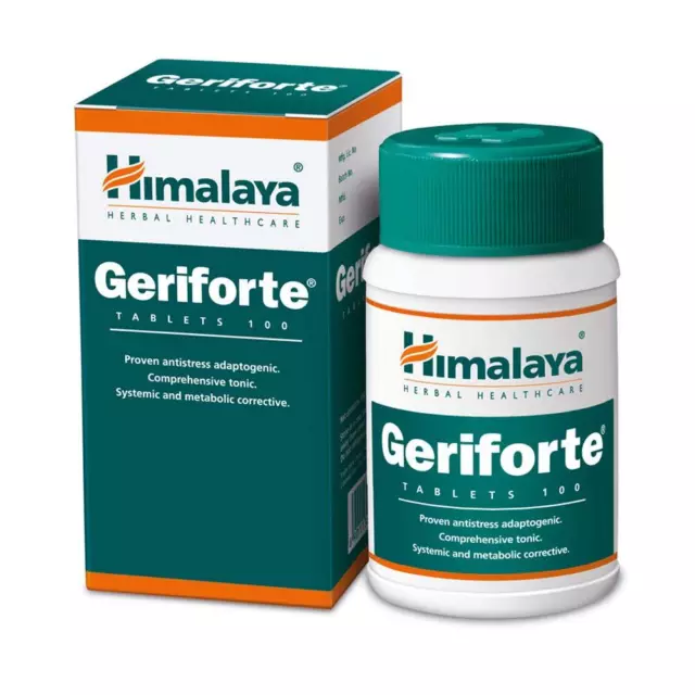 Himalaya Herbal Healthcare Geriforte 100 Comprimés