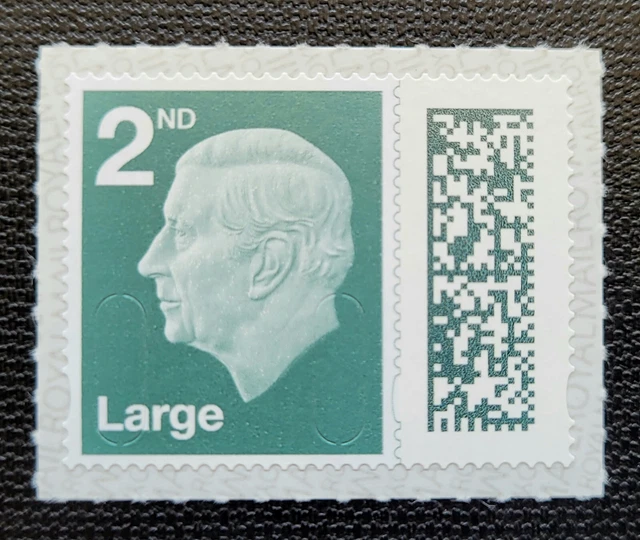 2023 GREAT BRITAIN King Charles III Definitive Stamp 2nd Class Large